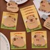 Creative Capybara Sticky Notes Kawaii Memo Pads Annotation Highlight Tabs Reminder Bookmark Stickers Office Study Supplies
