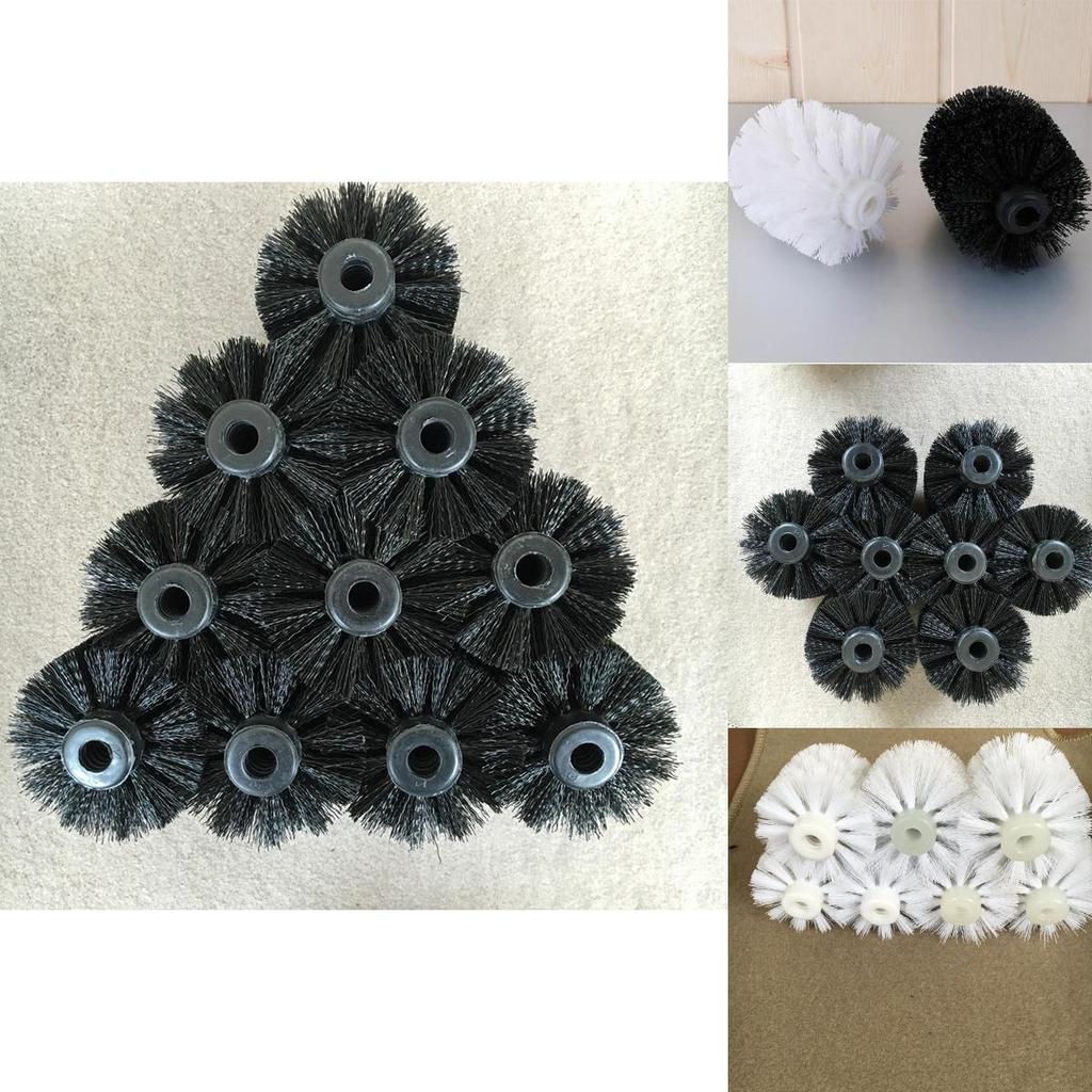 Durable Plastic Toilet Brush Head Cherry Toilet Brush Replacement Head For Long-lasting Use
