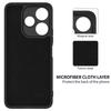 For Xiaomi Redmi 13 5G/13 4G/Note 13R 5G/Poco M6 4G Case Liquid Silicone Phone Cover with Wrist Strap