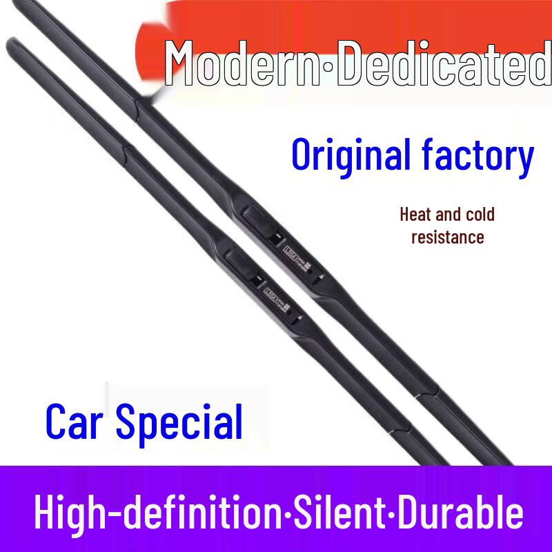 Compatible Wiper Rubber Strip for Hyundai Elantra, Tucson, ix35, Accent, Verna, Sonata, Santa Fe Sonata 8/9 10-18