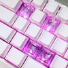 High Translucent Keycaps Enhances Backlits Illumination Effects and Long Time Use for Mechanical Keyboards