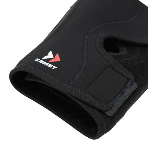 ZAMST EK-1 Knee Support, Ambidextrous, Suitable for All Sports and Daily Life, Size S, 371801, Black