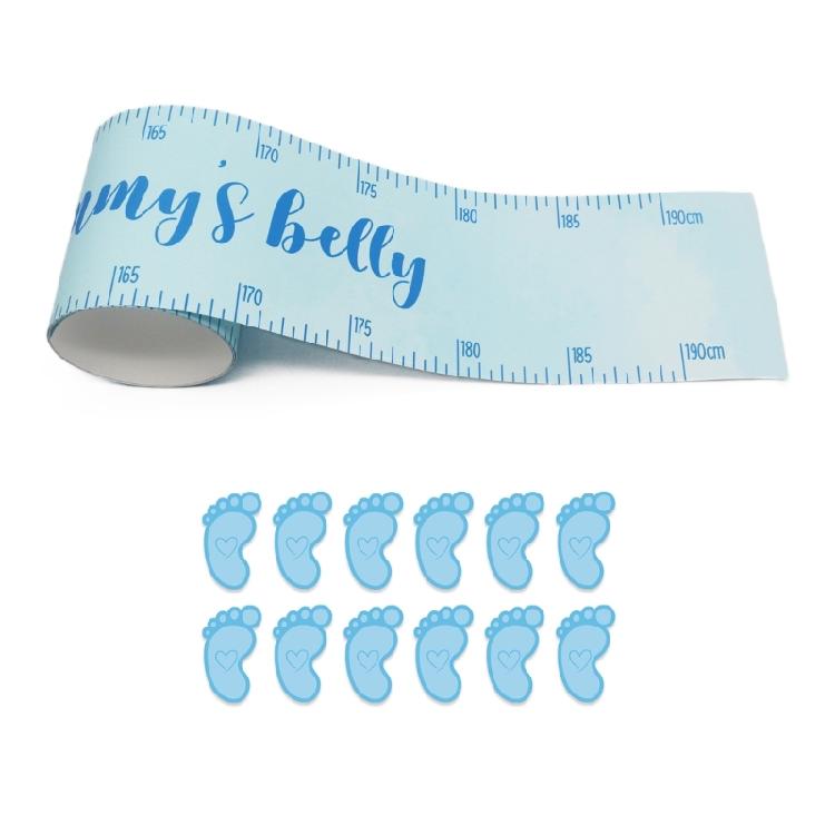 How Big is Mommy's Belly, Mommy's Belly Sign Baby-Shower Game Party Supplies