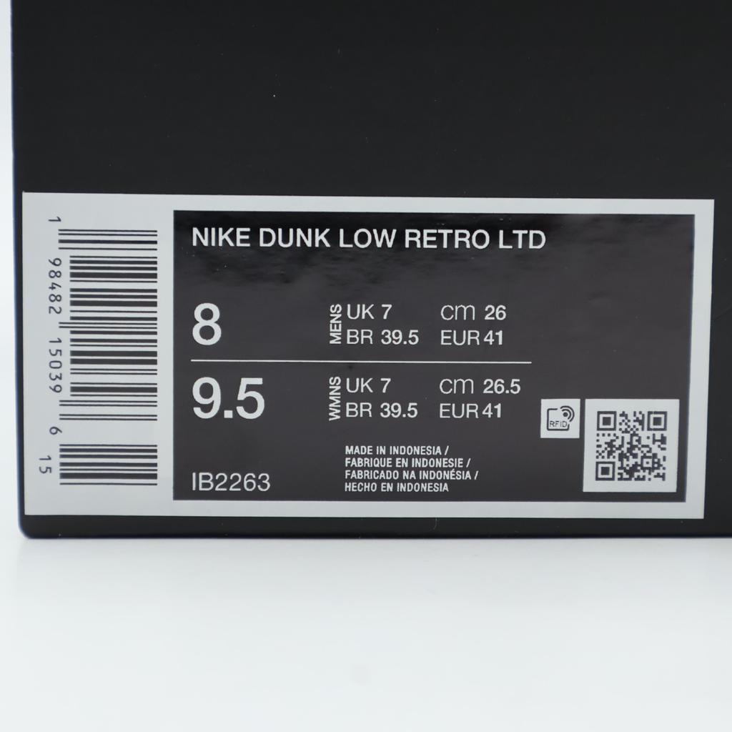IB2263-300 Nike Dunk Low Panda Green Curry White (Men's)