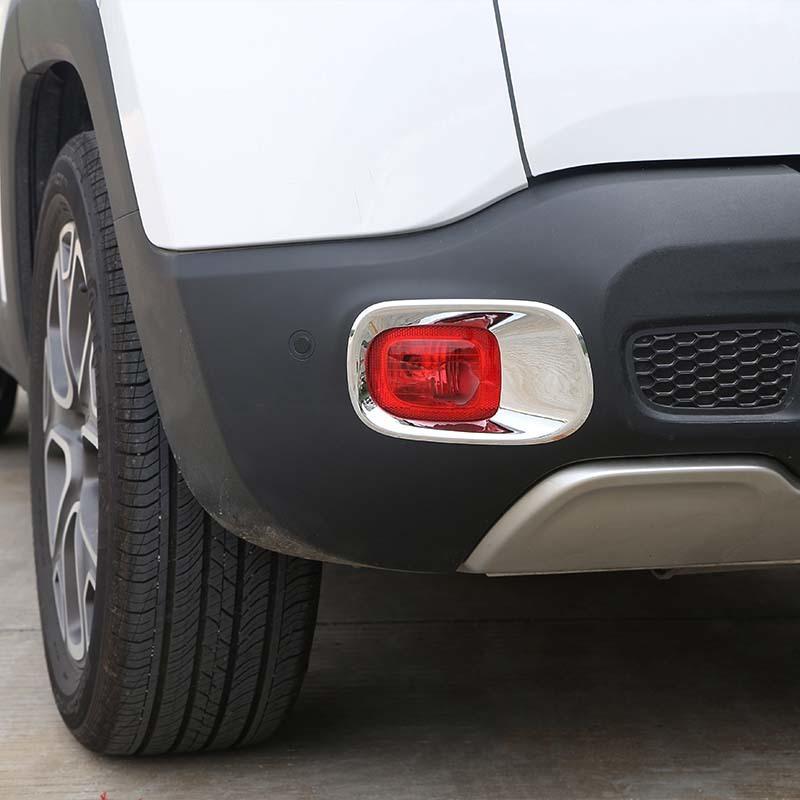 Zadní kryty do mlhy Pouzdro světla ABS Světelná dekorace pro Jeep Renegade 2016 nahoru Exteriérové ​​příslušenství , ABS plast