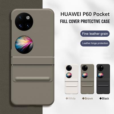 Huawei P60 Cep Telefonu Kılıfı Lüks resmi Deri Kılıfları Huawei P60Pocket Koruyucu Darbeye Dayanıklı Kapak