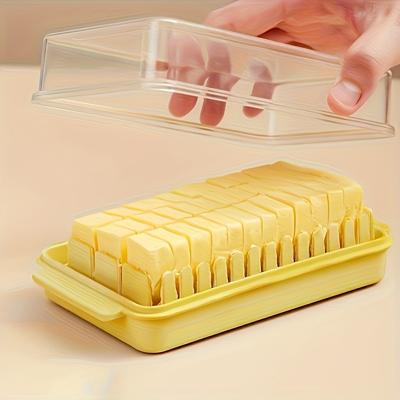 Convenient Rectangular Butter Storage Box - Sealed Freshness Kitchen Organizer, Suitable for Home Use