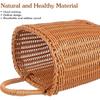 1Pcs Kitchenware Hanging Basket Wall Hanging Flower Baskets Front Door Hanging Basket Woven Hanging Basket Tableware Plant Basket 11 X 6.68 X