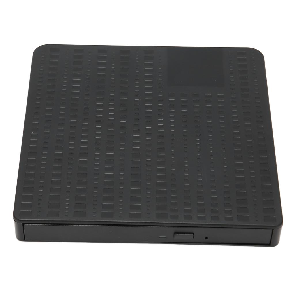 External CD DVD Drive USB3.0 Type C Dual Interface Quiet Fast Transmission CD DVD Burner Reader for Laptop