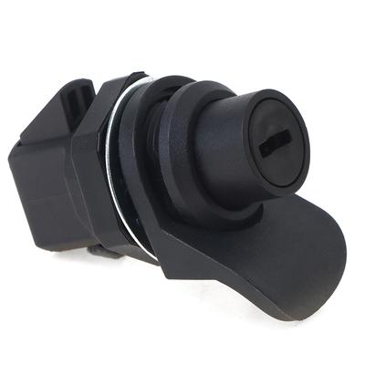 1 Set Locking Push Button Latch For Marine Boat Radio Motorcycle Glove Box Lock