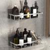 Bathroom Shelf Aluminum Alloy Shampoo Rack Kitchen Storage Organizer Shelves No Drill Corner Shelf Bathroom Accessories