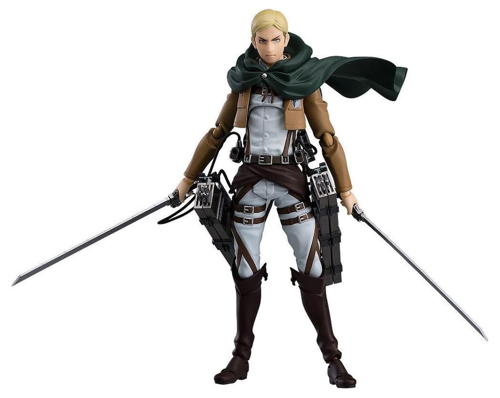 Figma Attack on Titan Erwin Smith malovaná pohyblivá figurka přeprodej 200303 ABS&PVC bez měřítka