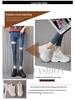 Women's Height-Increasing Dad Sneakers: 8cm Thick Sole, Breathable, Trendy, Casual Sports Shoes for Autumn (A8382)