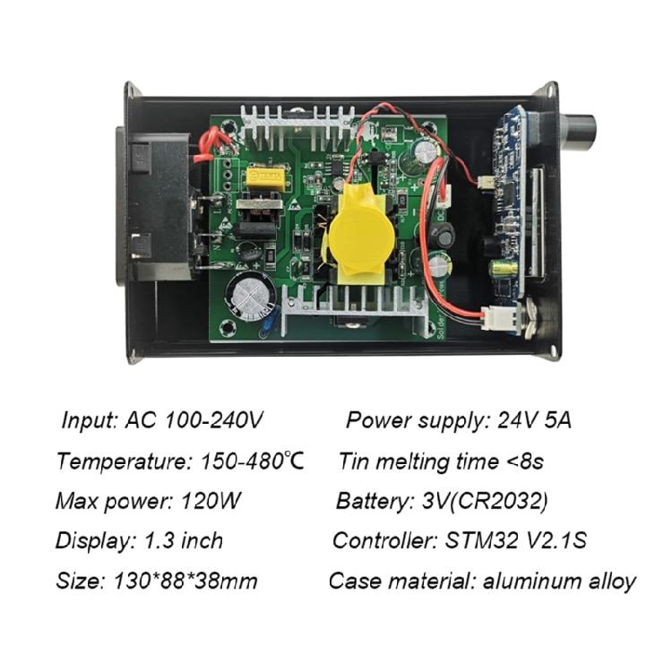 T12 Soldering Station STM32 V2.1S Temperature Control 24V5A Power Supplies