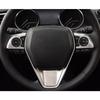 Cover Trim Steering Wheel Control Button For Toyota Camry 2018- Silver Matte