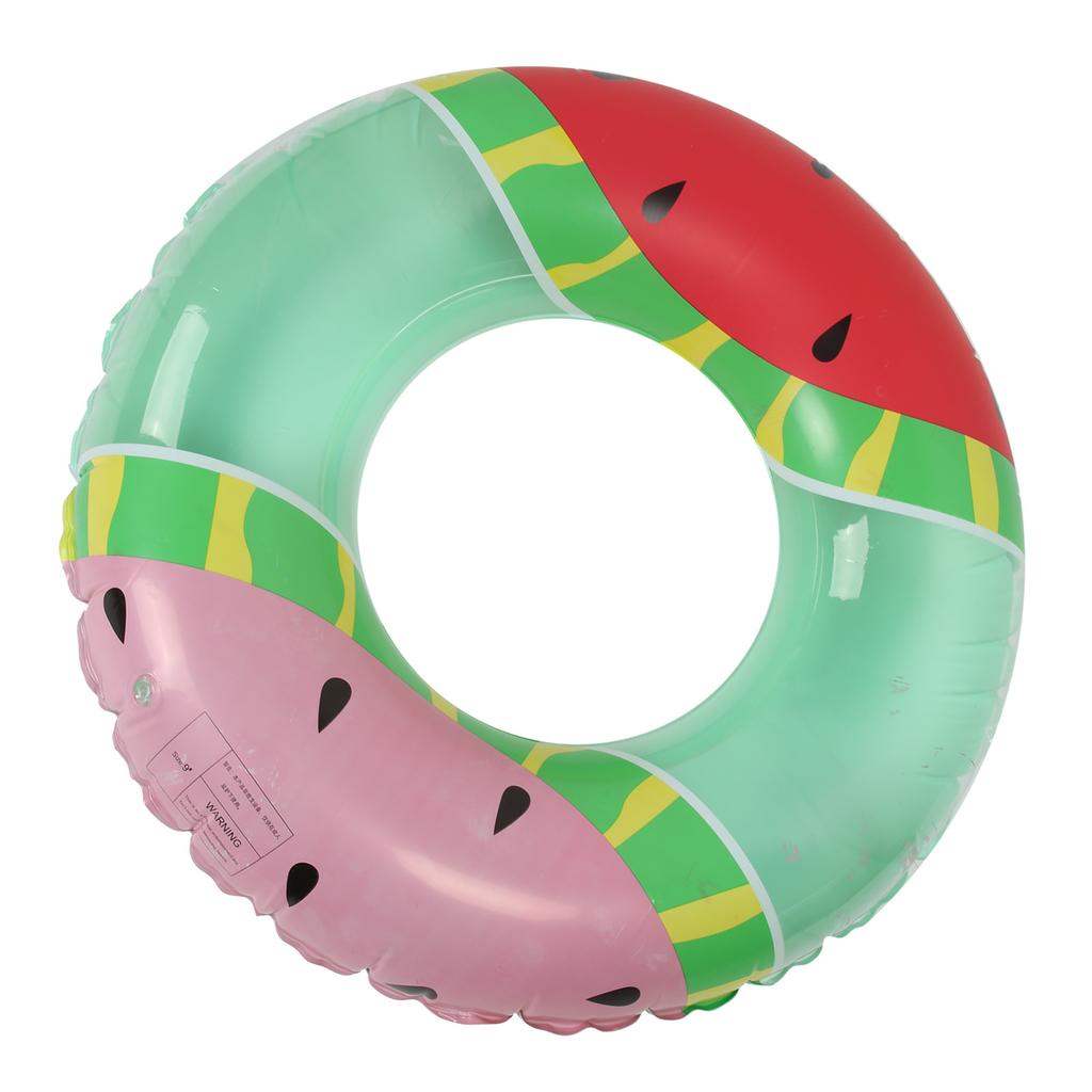 Summer Inflatable Swimming Ring Pool Float Tube Round Shaped Swim Ring for Adults
