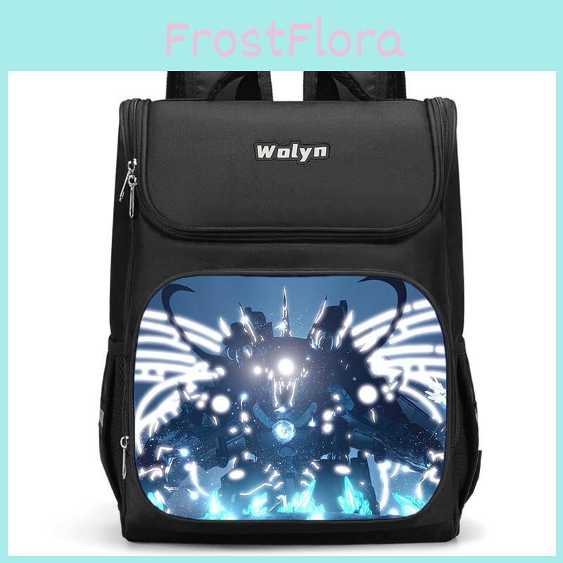 Spacious Oxford Cloth School Backpack 2024 Trendy Design For Kids And Preschoolers