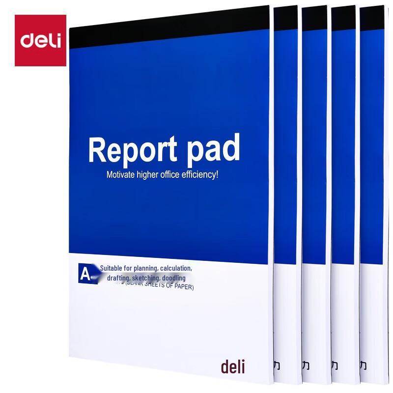 Deli 7711 A4 Tear-Off Memo Pad
