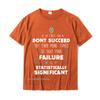 Funny Science Success Chemistry Motivation Nerd Gift TShirt Unisexs Faddish Leisure Tees Cotton T Shirt Custom