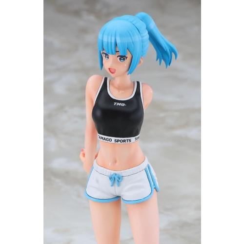 Hasegawa 1/12 Egg Girls Collection No. 49 Maiyuki Sara (Sportswear) Unpainted Resin Kit SP661 (Person)