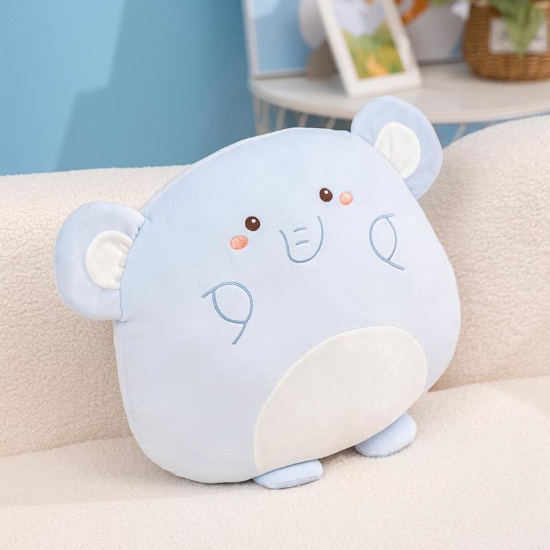 40cm Schattige Squishy Pinguïn Konijn Olifant Capybara Kawaii Dierentuin Dier Pluche Kussen Zacht Pluche Knuffel Pop Kinder Verjaardagscadeau About 40cm