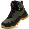 Fashion Safety Shoes Man Waterproof Work Safety Sneakers High Top Boots Anti Puncture Work Shoes Steel Toe Working Shoes with Protection