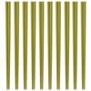 Made In a Set of 10 Eco Chopsticks Green Tea Made with SPS and X 3mm Angle Sps Resin Japan, Business-friendly (powdered Color) Resin. Dishwasher-safe,