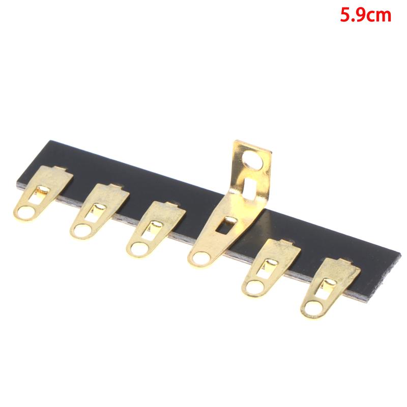 1 Pcs Ampmart 3-10Pins Tag Strip Gold Pins Plated Audio Strip Tag Board ,For Guitar Amplifiers Hifi Diy