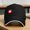 Youtube Sun Baseball Cap Summer Men Women  Design Hip Hop Hats Adjustable Fashion Tennis Skate Baseball Caps