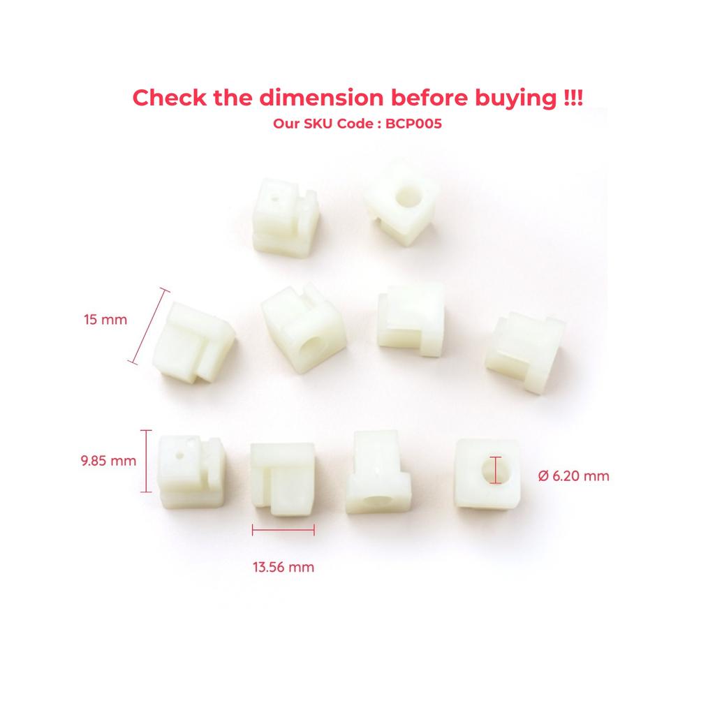 ESC Auto Parts ECP005 10 Pieces Cable End Rope Dowel for Window Regulator Winder Mechanism Type BCP005 Fast Handling