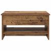 Coffee Table Reclaimed Wood 80 x 50.5 x 41.5 cm Engineered Wood