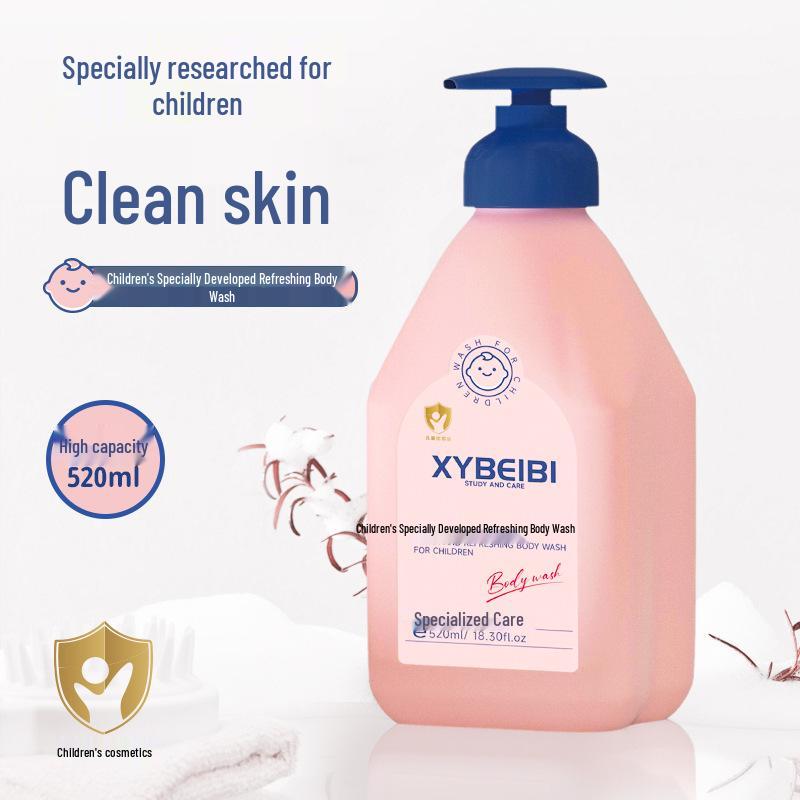 

Children s 2-in-1 Shampoo & Body Wash, Large Bottle Family Pack for Ages 3-12, Specially for Big Kids (Boys & Girls)