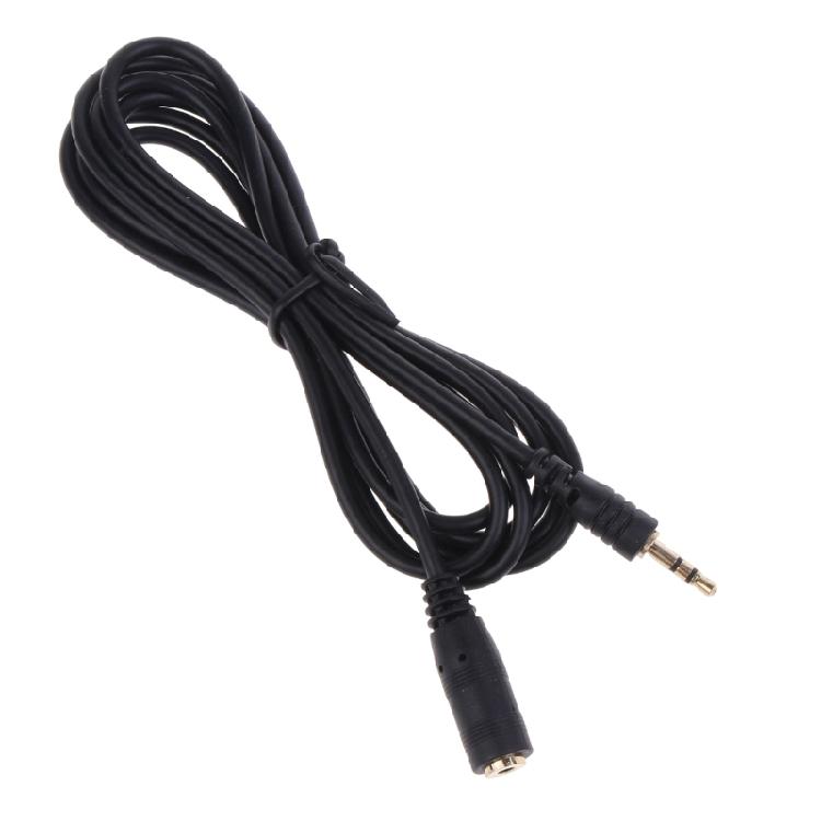 

3-pole Male to Female Extend Cord Line AUX Wire for Headset Mics with 2.5mm Port