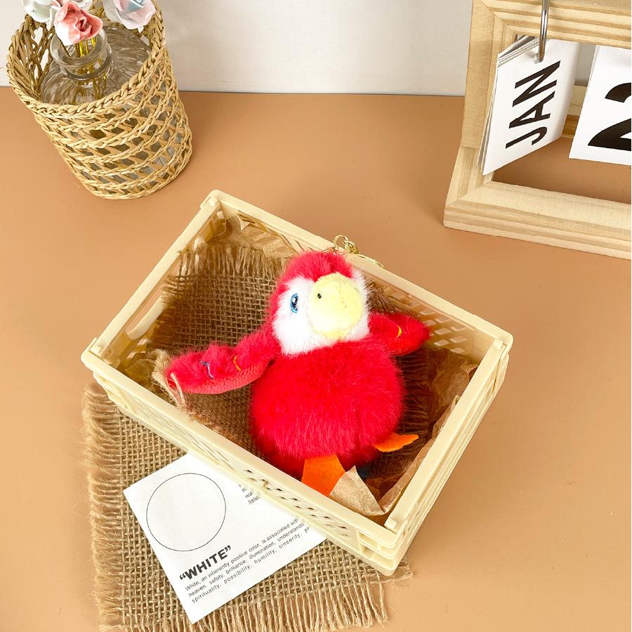 Parrot Bird Doll Simulated Sparrow Doll Plush Toy Bag Hanging Ornaments Grab Machine Doll Gift