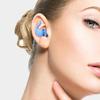 1 Pair Swimming Ear Plugs Reduction Work Washable Reusable Noise Waterproof Silicone Study Sleeping Bathing