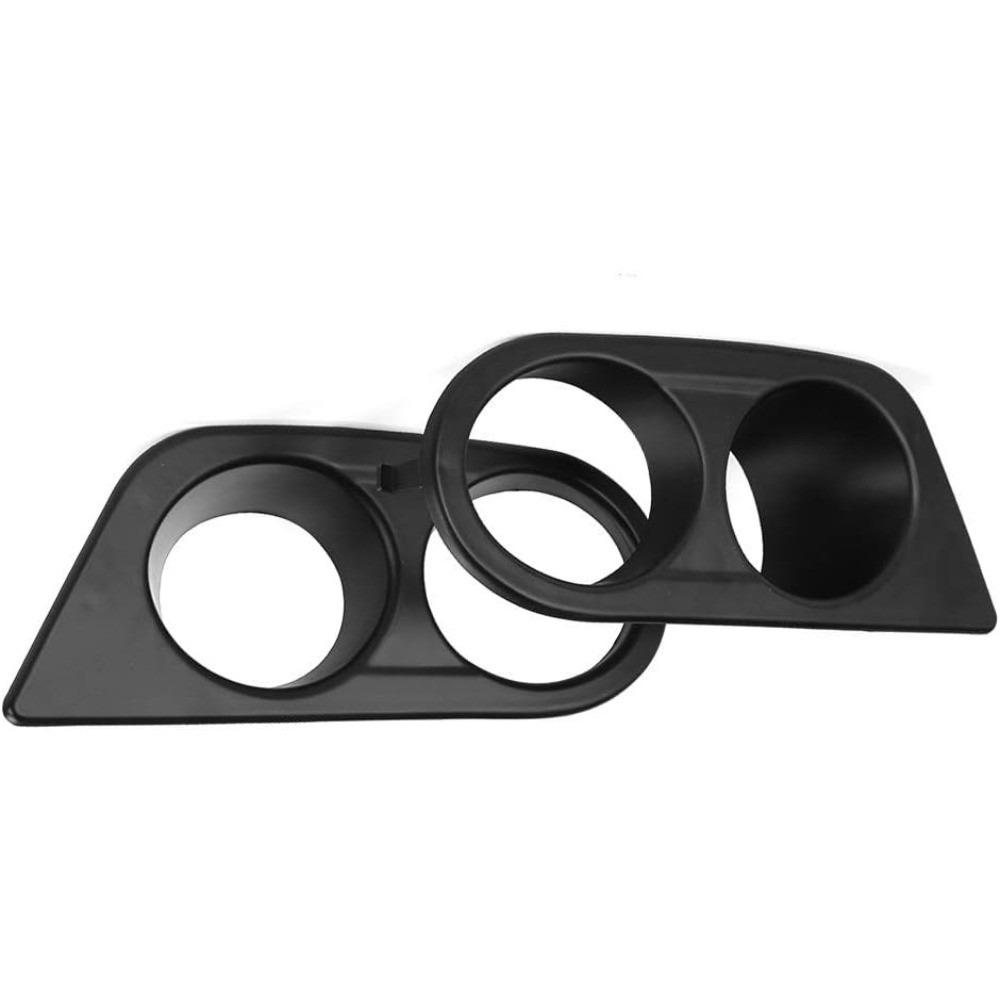 Durable E46 M3 Fog Light Cover 2001-2006, Dual Hole Front Bumper Foglight Guard, Stylish Car Accessory for Enhanced
