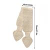 Thickening Cross Knitted Scarf Bib Snood Cowl Tube Thermal Neck Warmer Scarf  Winter