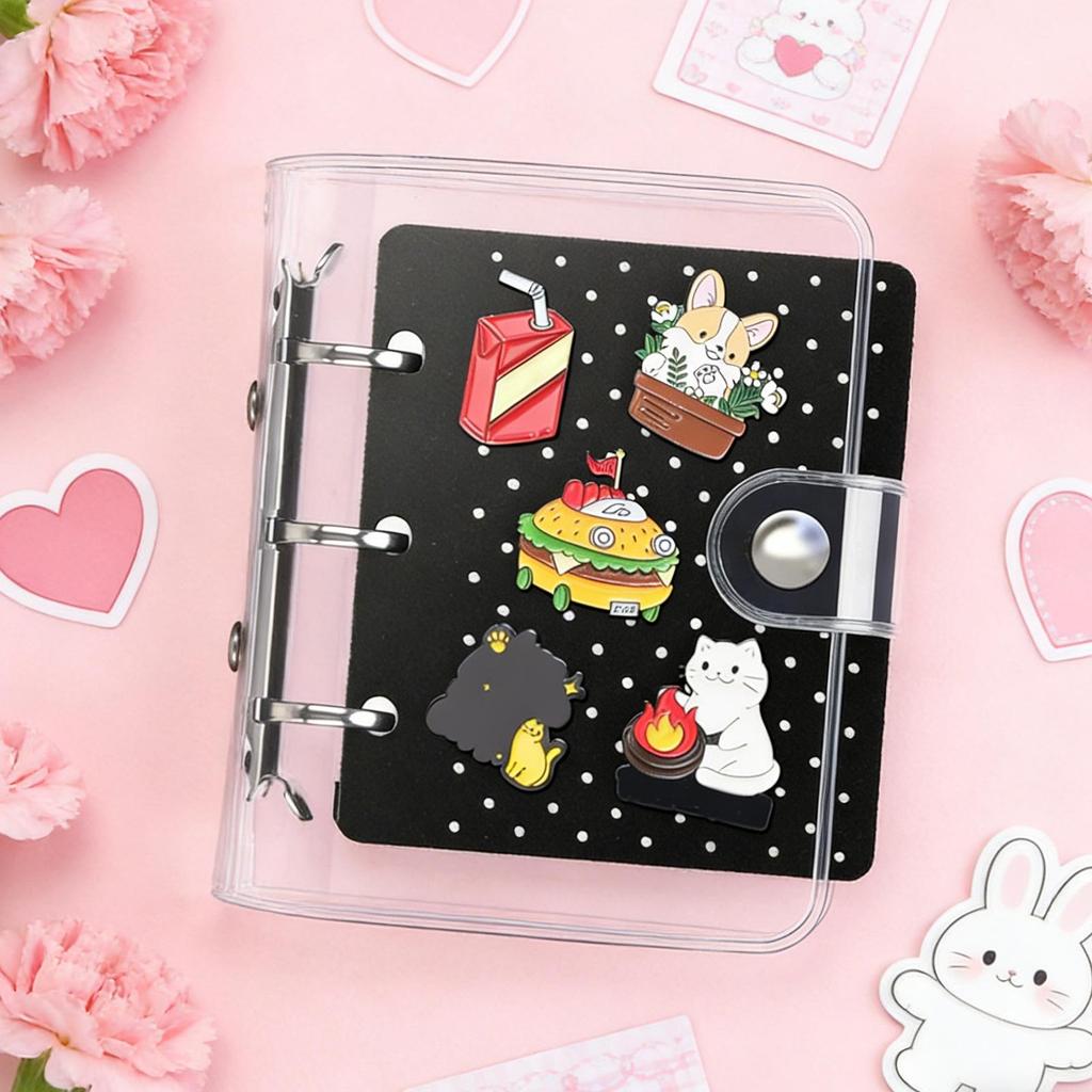 Felt Pin Book Portable Foldable Jewelry Holder Travel Organizer For Rings Necklaces Bracelets, Purse Handbag Luggage, Gift