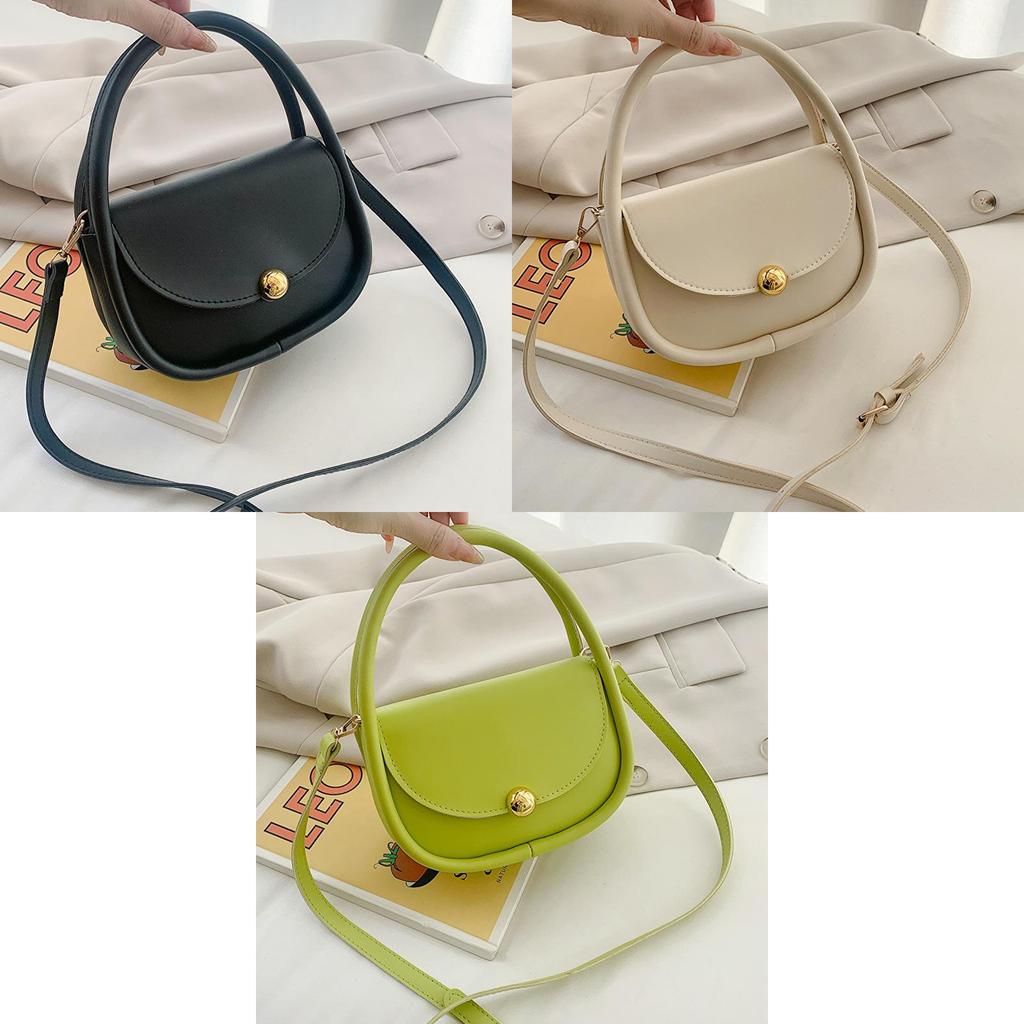 Stylish 2023 Summer New Simple Fashion Trend Shoulder Bag Street Style Saddle Bag