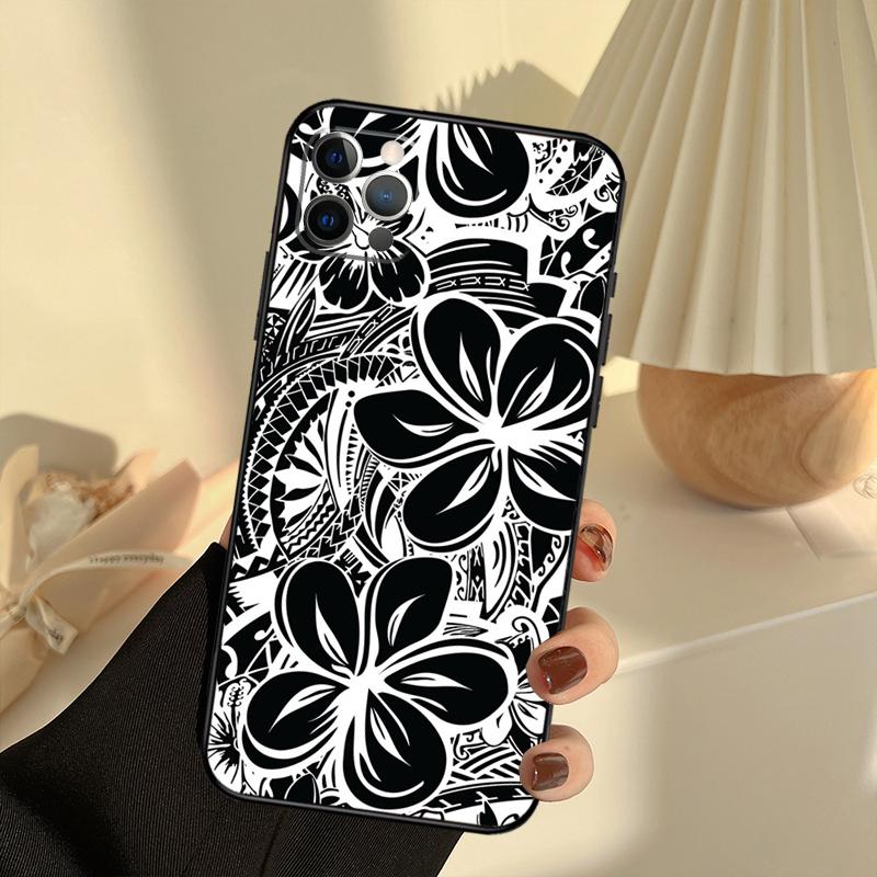 Maori Tribal Samoan Polynesian Phone Case For iPhone 14 16 15 11 12 13 17 Pro Max 13 mini 15 16 Plus 16e 17 Air Cover Funda