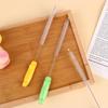 5/4Pcs Drinking Straw Cleaning Brush Baby Bottle Straw Tube Pipe Cleaner Home Nylon Stainless Steel Long Handle Cleaning Brushes