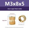 M1-M10 Knurled Brass Heat Insert Nut for Injection Molding
