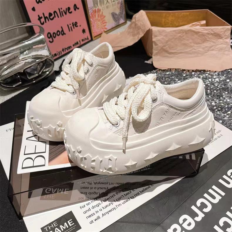 

Height increase breathable sports little white board shoes women s casual spring and summer Forrest Gump shoes thick-soled versatile dad shoes smal 35 серебряный