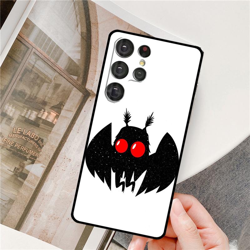 Mothman Night Grey Fundas For Samsung Galaxy S23 S20 FE S21 Ultra Note 20 Note 10 S8 S9 S10 Plus S22 Ultra Case