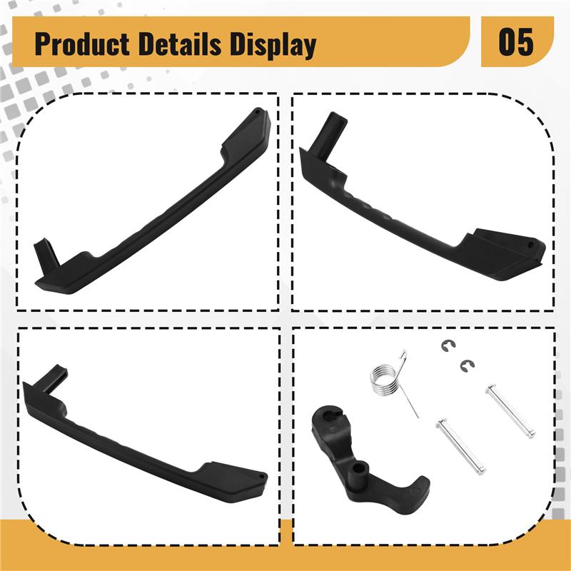 15135441 97503 Tailgate Handle Exterior Textured Lever For Hummer H2 2003-2009 Rear Lift Gate Latch Handle LHD