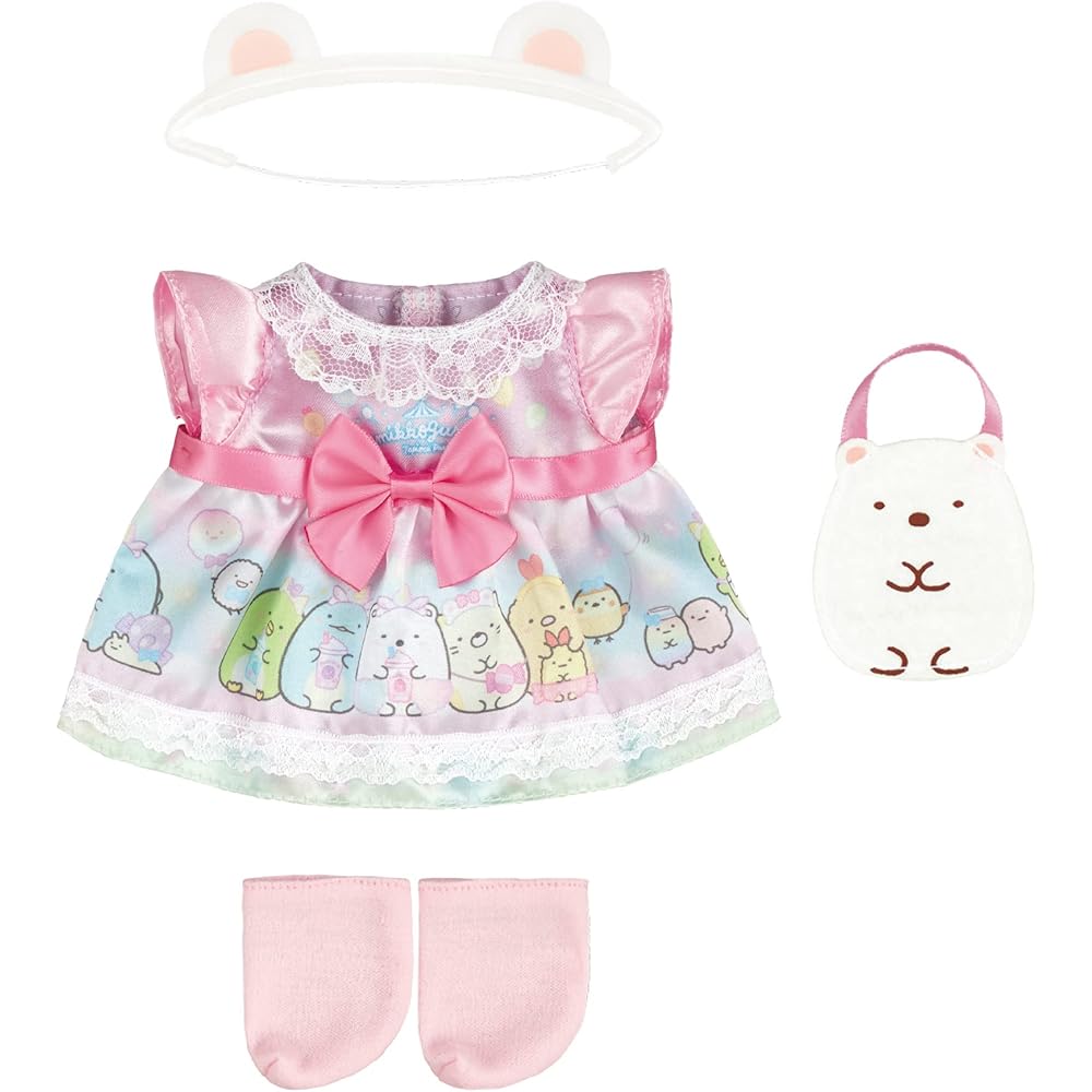 Pilot Corporation Meru-chan Dress-Up Set Sumikko Gurashi Shirokuma Outfit