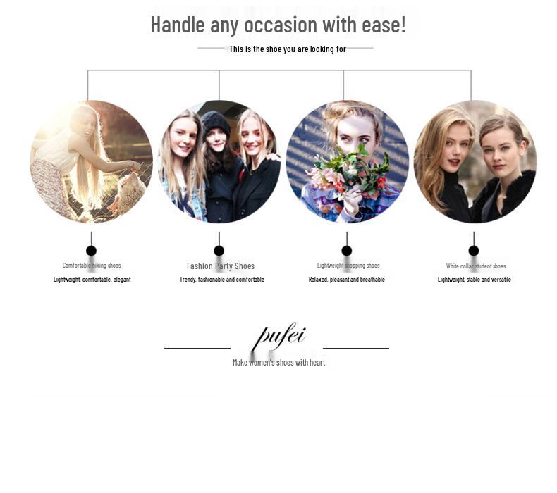 2025 Autumn Women's European & American Slip-on Loafers, Plus Size Available