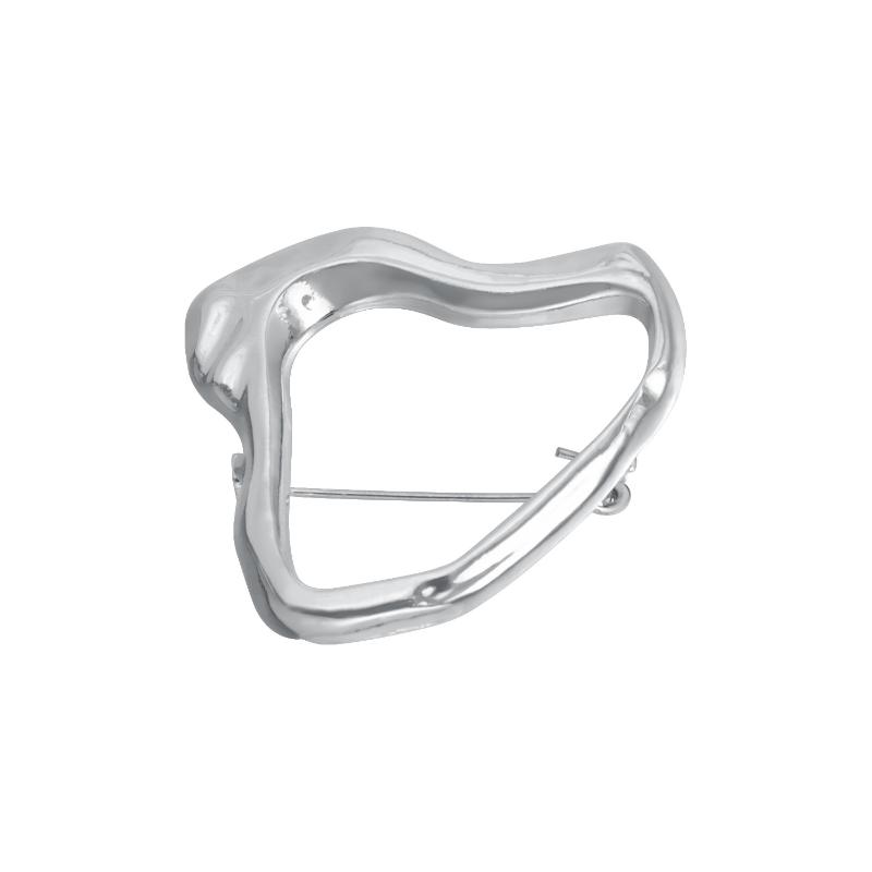 Spille Geometriche Irregolari Raffinate Spille Stringivita a Forma di Cuore Per Donne Uomini Vintage Casual Versatili Accessori Fissi per Abbigliamento