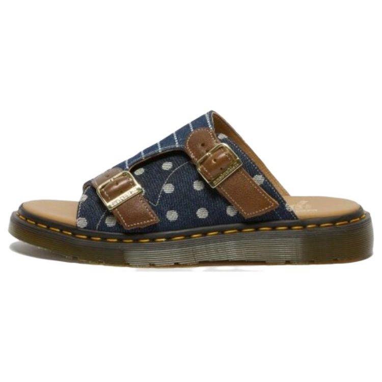 

Dr. Martens 1461 Джинсовые Модные Сандалии с Пряжкой Унисекс Сандалии Синие 27510793 36
