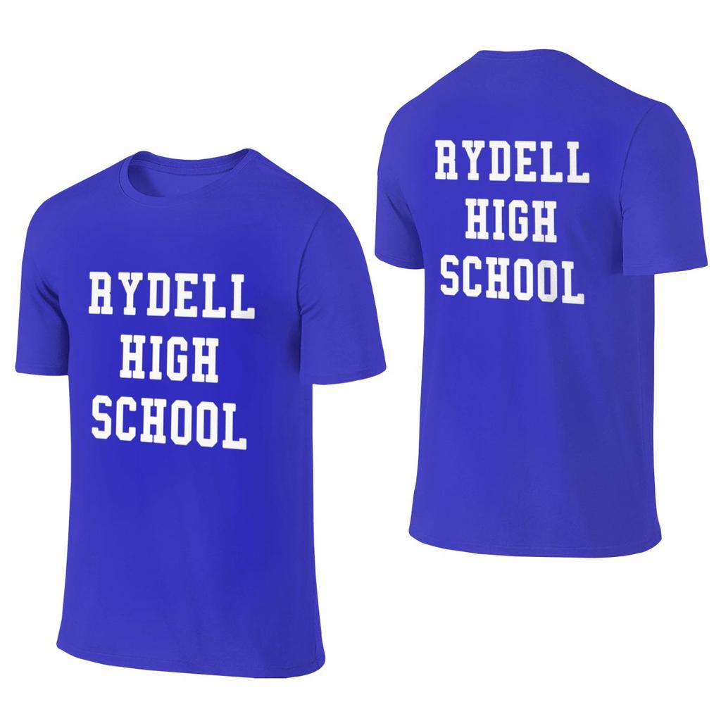 Rydell High School Casual Reversible Tshirt Versatile Outdoor Soft Tones Tees